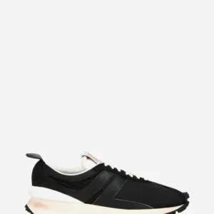 Lanvin Nylon Bumper Sneakers – Black