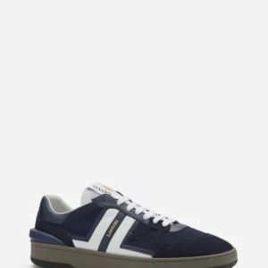 Lanvin Mesh Clay Sneakers – Navy Blue