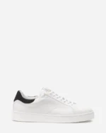 Lanvin Leather DDB0 Sneakers – White/Black