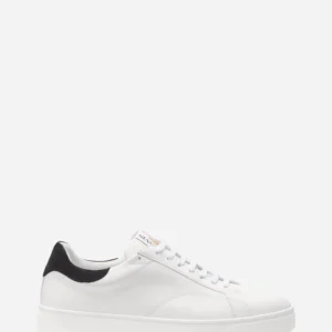 Lanvin Leather DDB0 Sneakers – White/Black